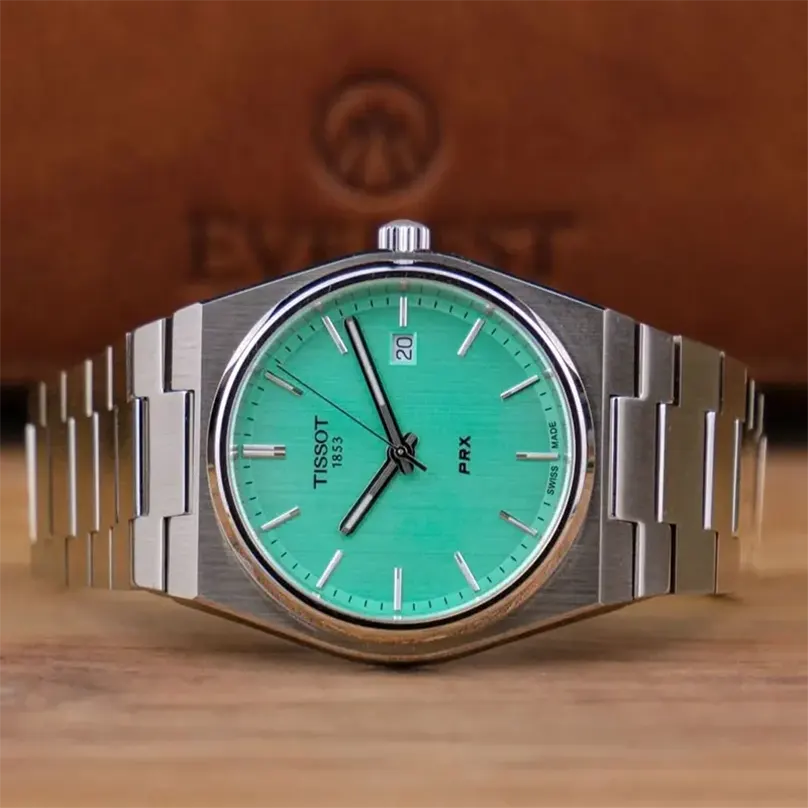 Tissot Men's PRX Mint Green Dial Watch | T137.410.11.091.01